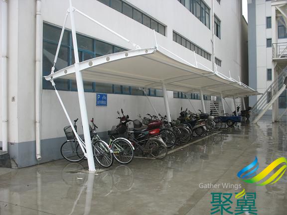 自行車棚_膜結(jié)構自行車棚_膜結(jié)構自行車棚款式