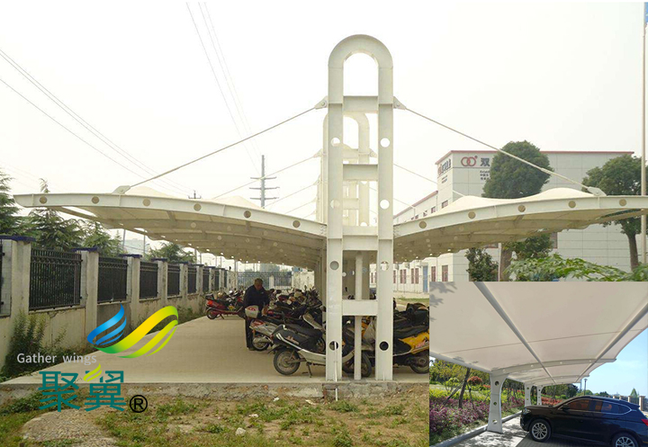 膜結構車棚造價多少|(zhì)停車棚受力特點